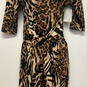 Animal Print Karen Kane Dress